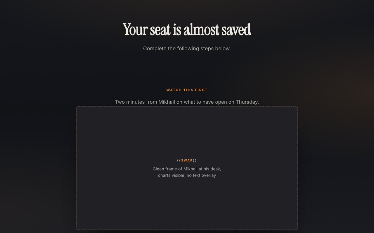 Thank-you page preview
